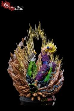 Son Gohan VS Cell - Dragon Ball Resin Statue - Comic Hero Studio