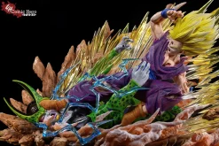 Son Gohan VS Cell - Dragon Ball Resin Statue - Comic Hero Studio
