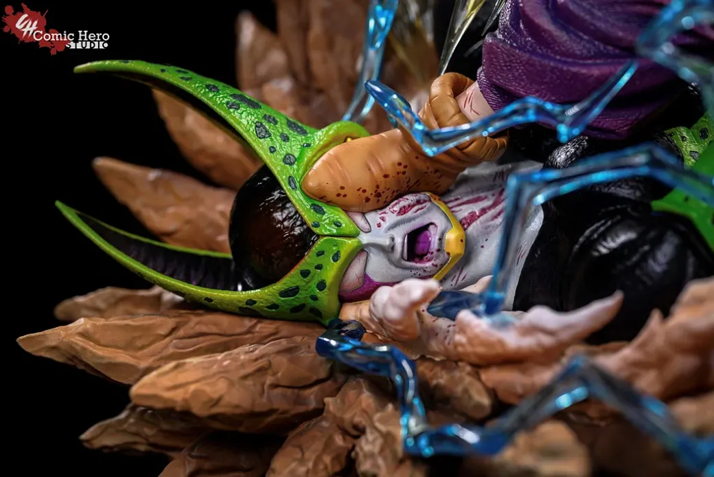 Son Gohan VS Cell - Dragon Ball Resin Statue - Comic Hero Studio