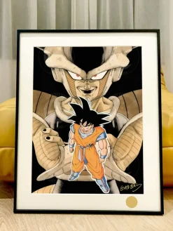 Son Goku & Frieza Decoration Painting - Dragon Ball - Xingkong Studio