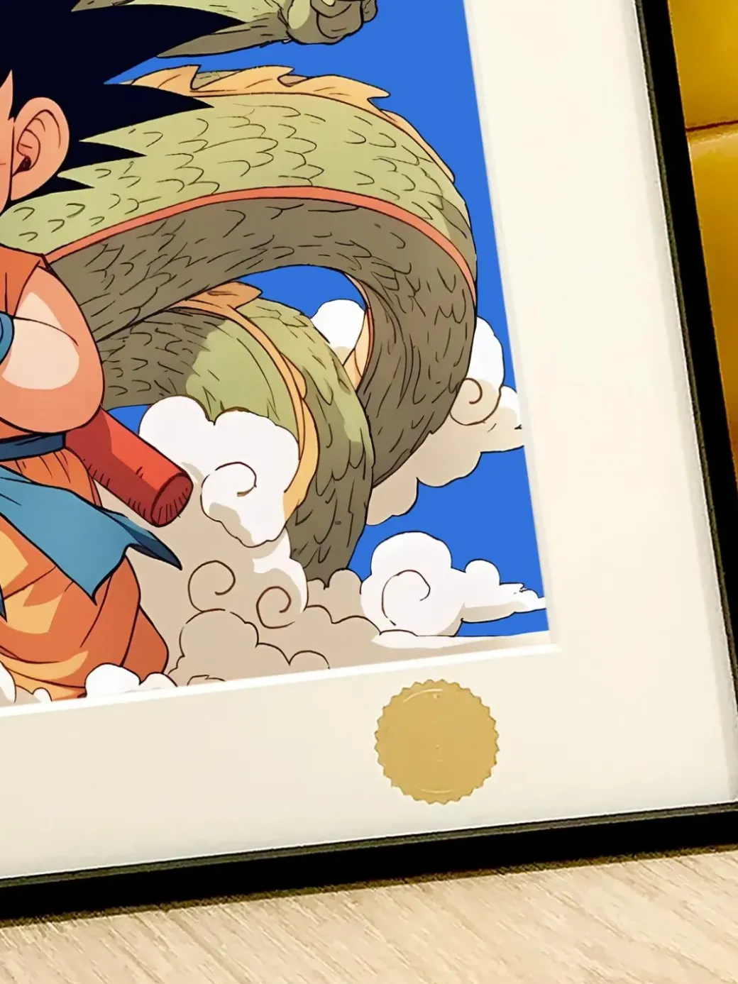 Son Goku & Shenron Decorative Painting - Dragon Ball - Xingkong Studio