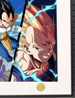 Son Goku & Vegeta Decorative Painting - Dragon Ball - H-TWO Studio