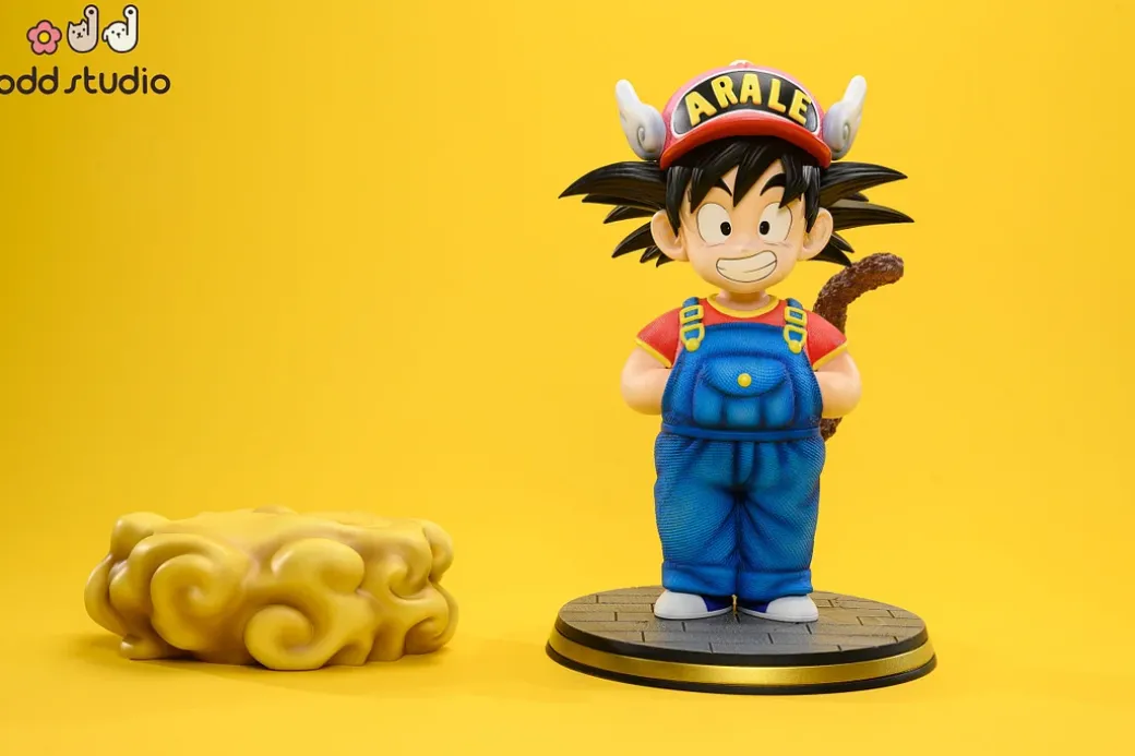 Son Goku Cosplay Norimaki Arare/ Arale - Dragon Ball Dr. Slump Resin Statue - odd Studio