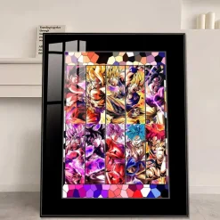 Son Goku Form Collection Decorative Painting - Dragon Ball Decorative Painting - JuZi Studio