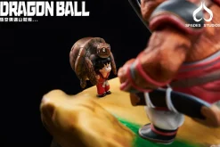 Son Goku Meet Bandit Bear - Dragon Ball Statue - Spade Studio