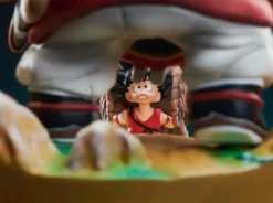 Son Goku Meet Bandit Bear - Dragon Ball Statue - Spade Studio