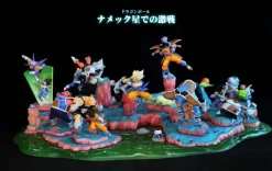 Son Goku VS Burter 006 & 007 - Dragon Ball Statue - Mr Dinosaur Studio