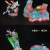 Son Goku VS Burter 004 & 005 - Dragon Ball Statue - Mr Dinosaur Studio