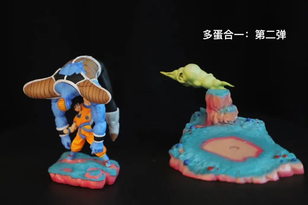 Son Goku VS Burter - Dragon Ball Statue - Mr Dinosaur Studio