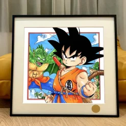 Son Goku's fury Decorative Painting - Dragon Ball - Xingkong Studio