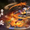 Sound Hashiraa Tengen Uzui with LED - Demon Slayer: Kimetsu no Yaiba Resin Statue - Up Art Studios