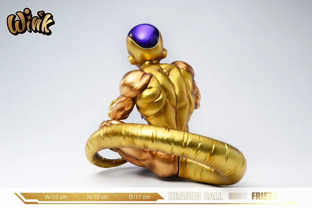 Special Edition Sitting Gold Frieza - Dragon Ball Resin Statue - Wink Studio