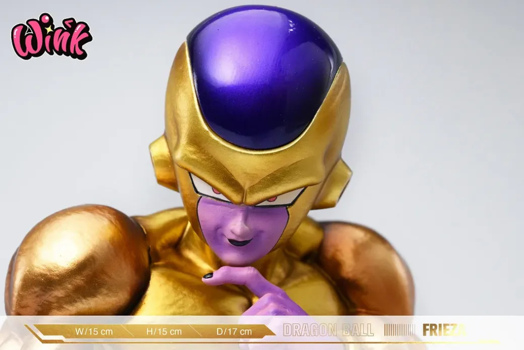 Special Edition Sitting Gold Frieza - Dragon Ball Resin Statue - Wink Studio