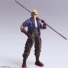 Square Enix Bring Arts Series Cid Highwind - (FF7) Final Fantasy VII Official Statue - TAITO