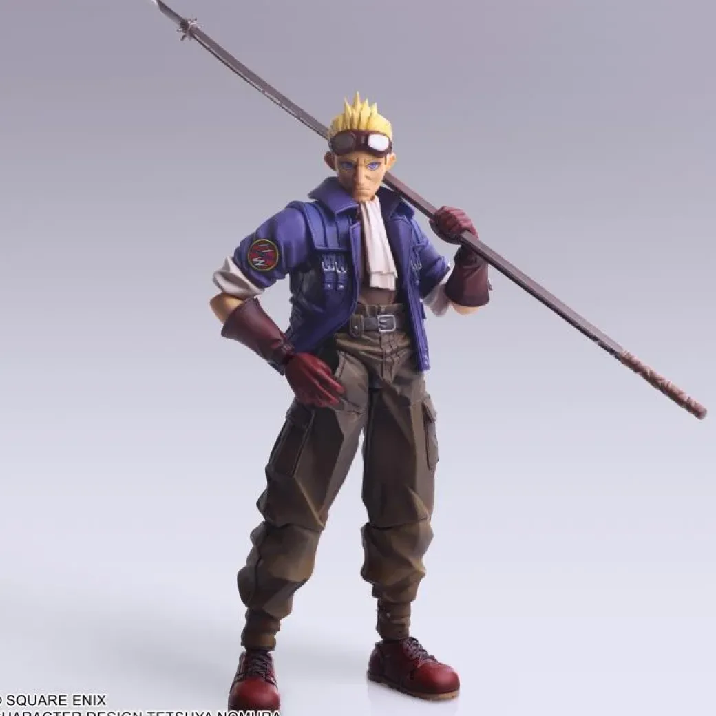 Square Enix Bring Arts Series Cid Highwind - (FF7) Final Fantasy VII Official Statue - TAITO