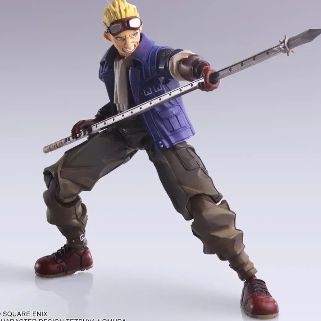 Square Enix Bring Arts Series Cid Highwind - (FF7) Final Fantasy VII Official Statue - TAITO