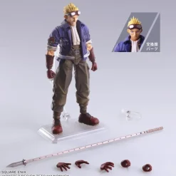 Square Enix Bring Arts Series Cid Highwind - (FF7) Final Fantasy VII Official Statue - TAITO