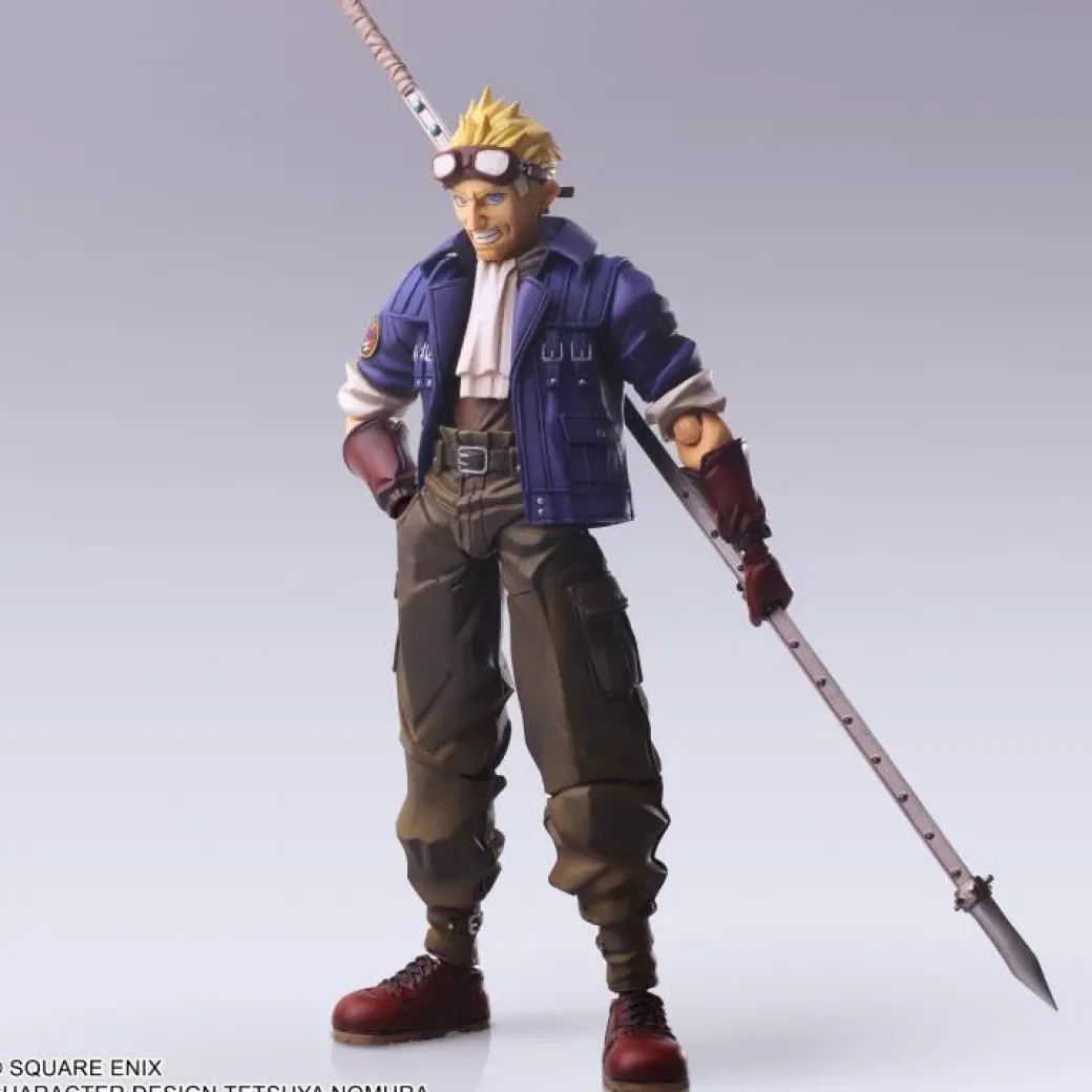 Square Enix Bring Arts Series Cid Highwind - (FF7) Final Fantasy VII Official Statue - TAITO