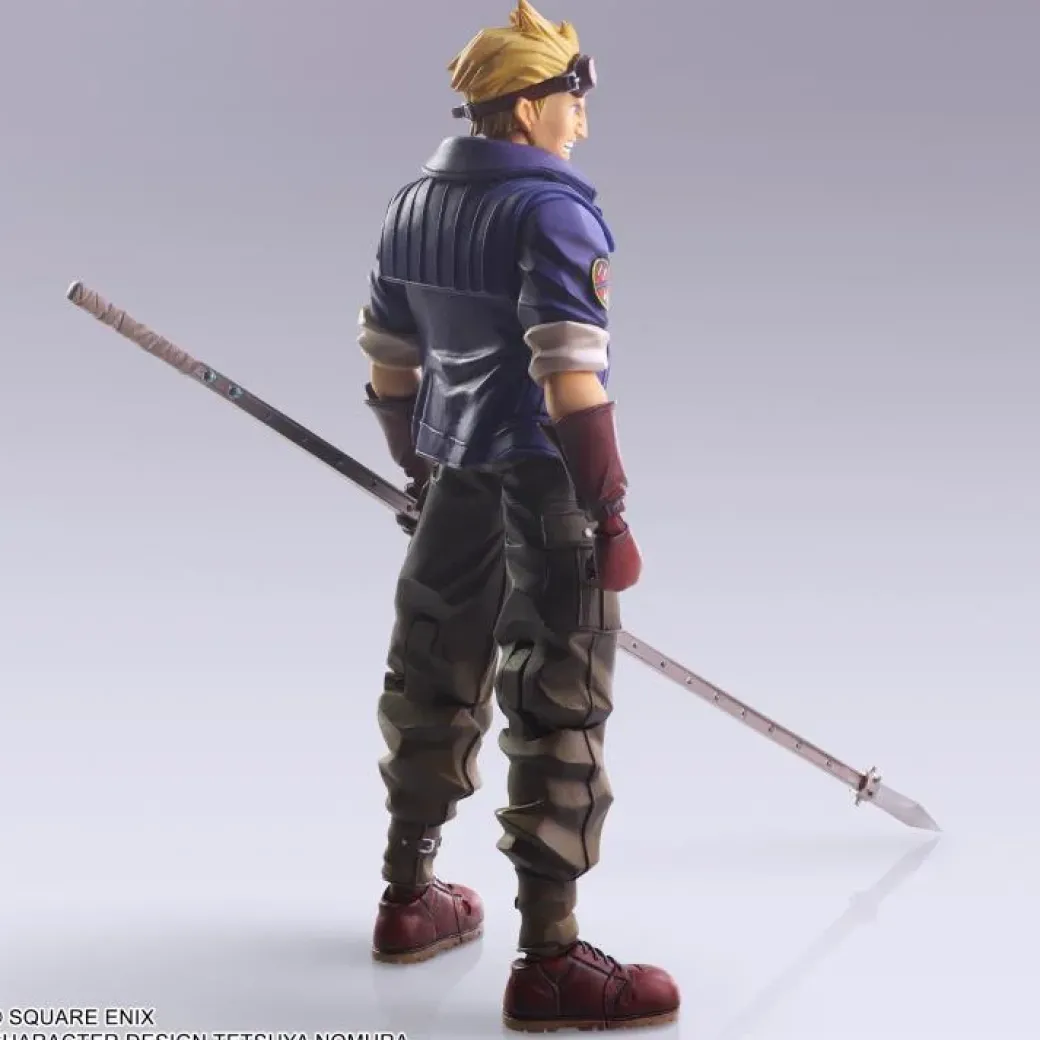 Square Enix Bring Arts Series Cid Highwind - (FF7) Final Fantasy VII Official Statue - TAITO