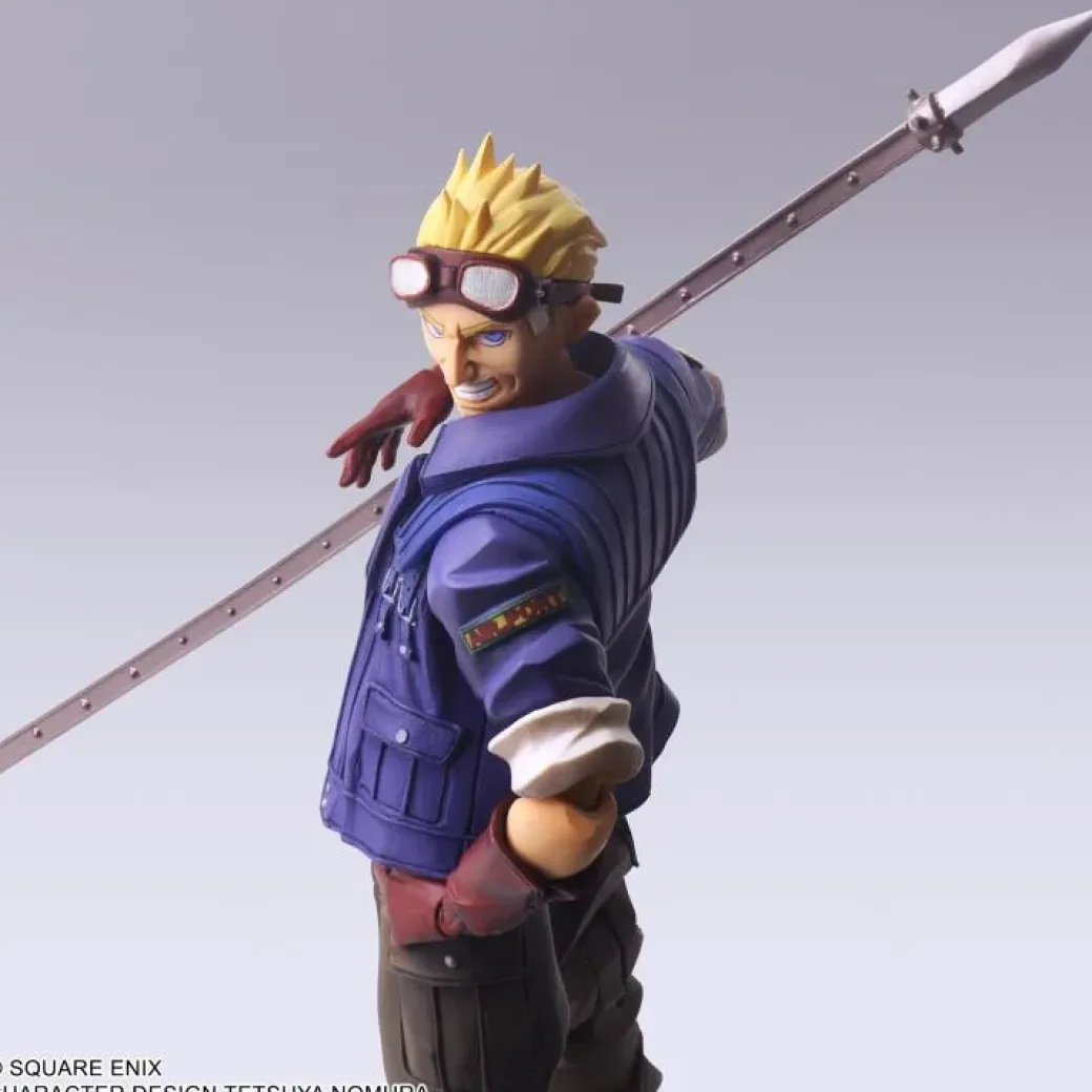 Square Enix Bring Arts Series Cid Highwind - (FF7) Final Fantasy VII Official Statue - TAITO