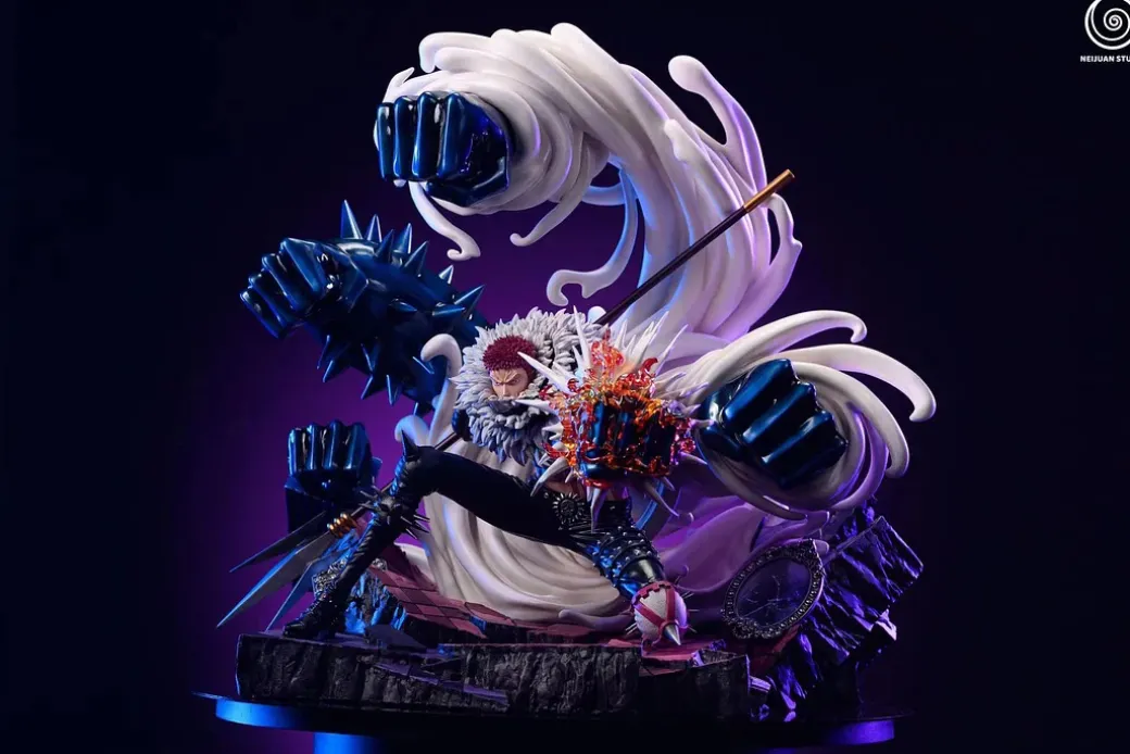 Squatting Charlotte Katakuri - ONE PIECE Resin Statue - NEIJUAN Studio