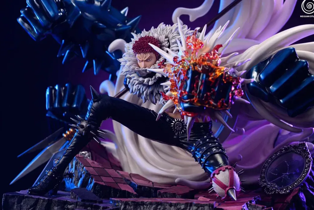 Squatting Charlotte Katakuri - ONE PIECE Resin Statue - NEIJUAN Studio