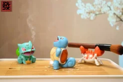 Squirtle & Bulbasaur & Kingler Tea Pet Set - Pokemon Resin Statue - Fa-Studios