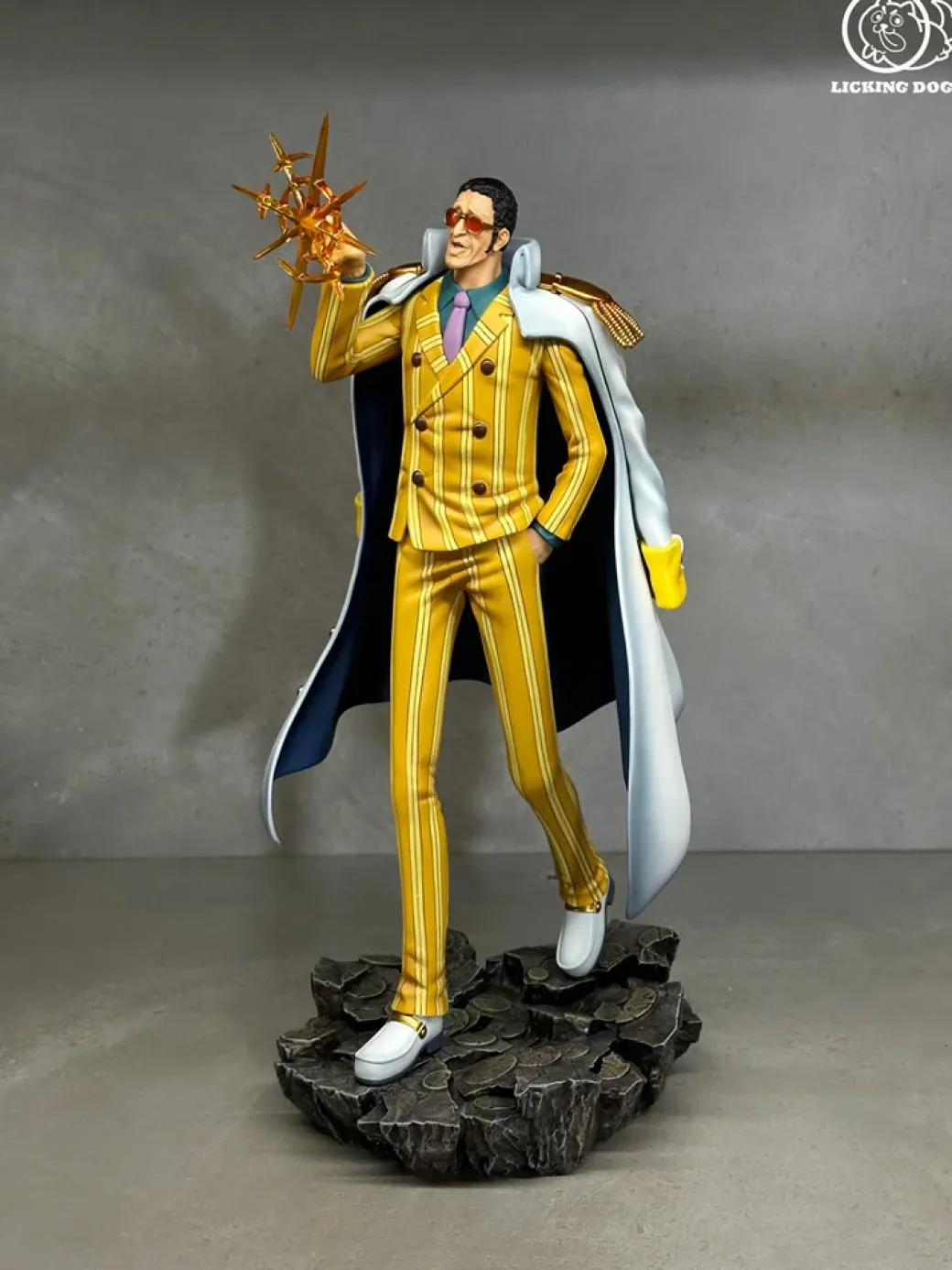Standing Kizaru/ Borsalino - ONE PIECE Resin Statue - LICKING DOG Studio