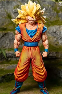 Standing Super Saiyan 3 Son Goku - Dragon Ball Resin Statue - Break Studio
