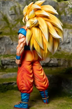 Standing Super Saiyan 3 Son Goku - Dragon Ball Resin Statue - Break Studio