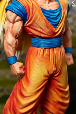 Standing Super Saiyan 3 Son Goku - Dragon Ball Resin Statue - Break Studio