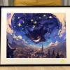 Starry Sky Gengar Decorative Painting - Pokemon - Xingkong Studio