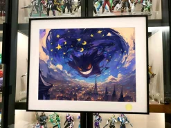 Starry Sky Gengar Decorative Painting - Pokemon - Xingkong Studio