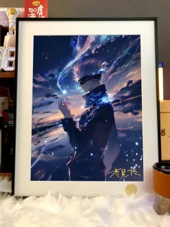 Starry Sky Satoru Gojo Decorative Painting - Jujutsu Kaisen - Xingkong Studio