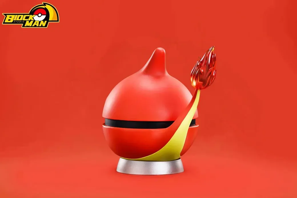 Starter Pokémon Poke Ball Series 006 Charmeleon - Pokemon Resin Statue - Block Man Studio
