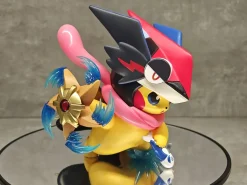 Staryu Shuriken Ash-Greninja Cosplay Pikachu - Pokemon Resin Statue - ECHO_Studio