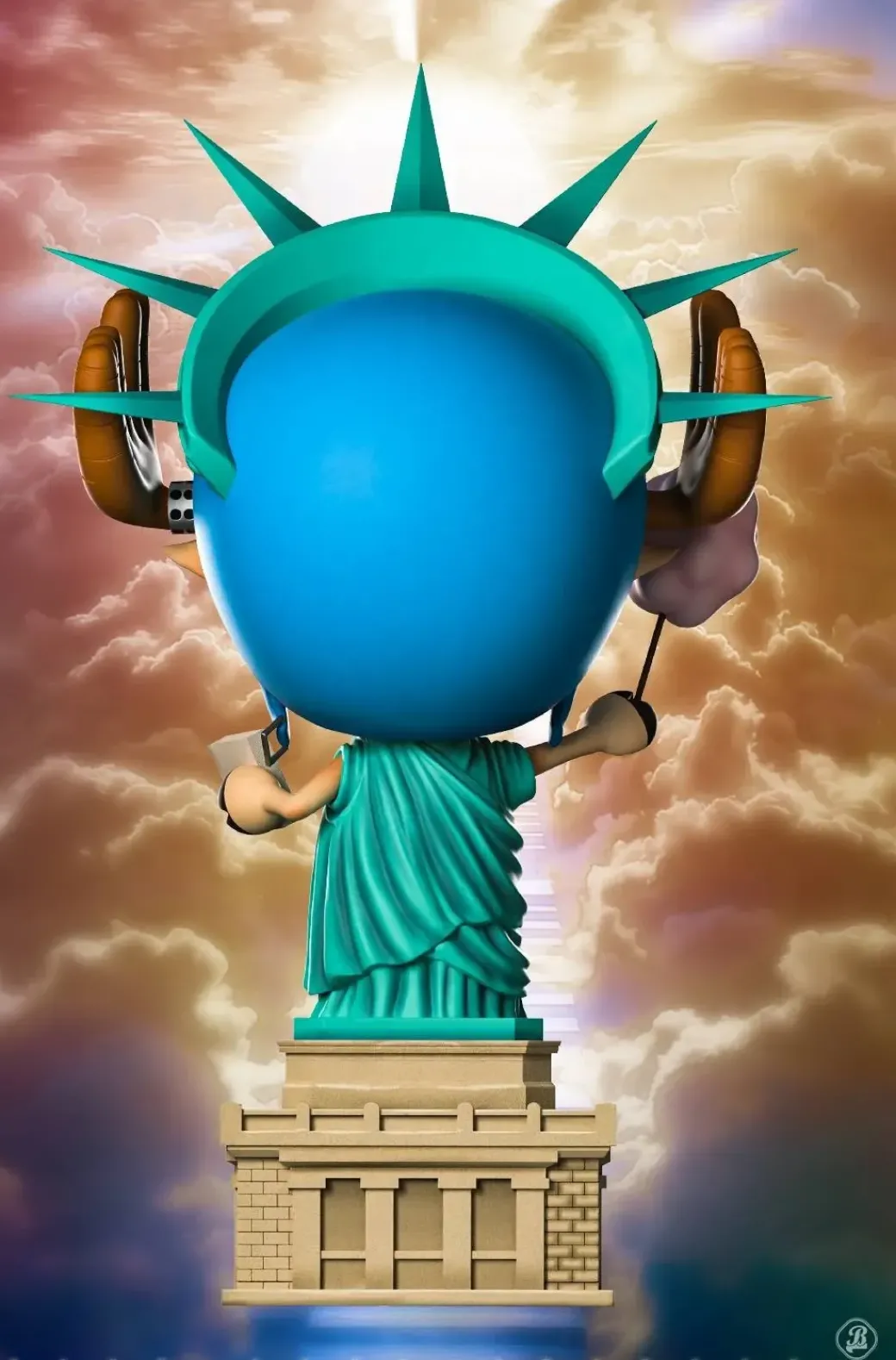 Statue of Liberty Cosplay Tony Tony Chopper - ONE PIECE Resin Statue - BBSD Studio