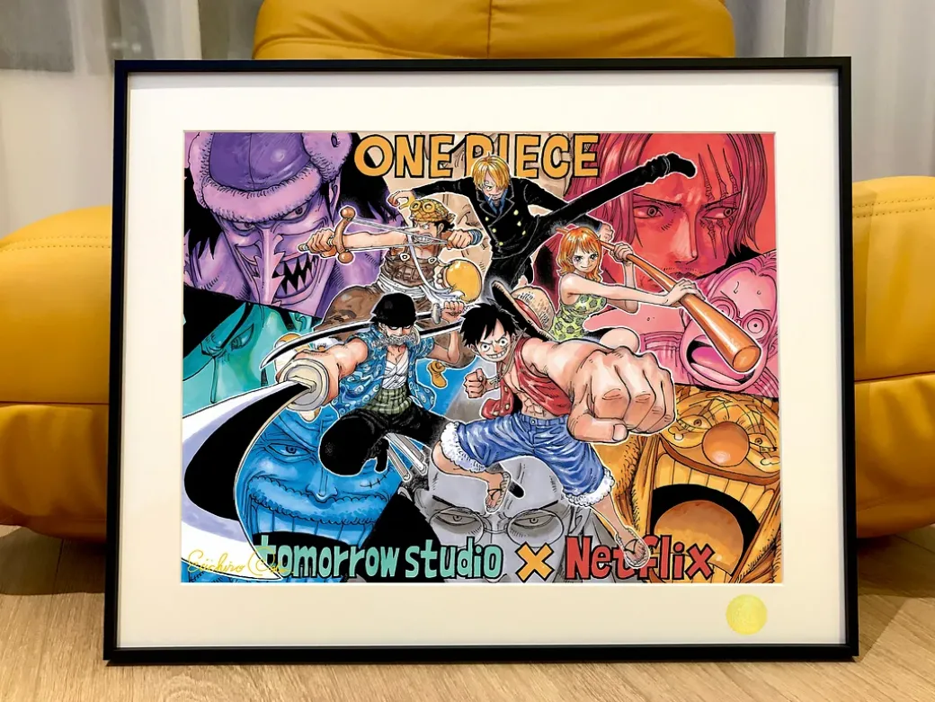 Straw Hat Crew Five Person Decoration Painting - ONE PIECE - Xingkong Studio