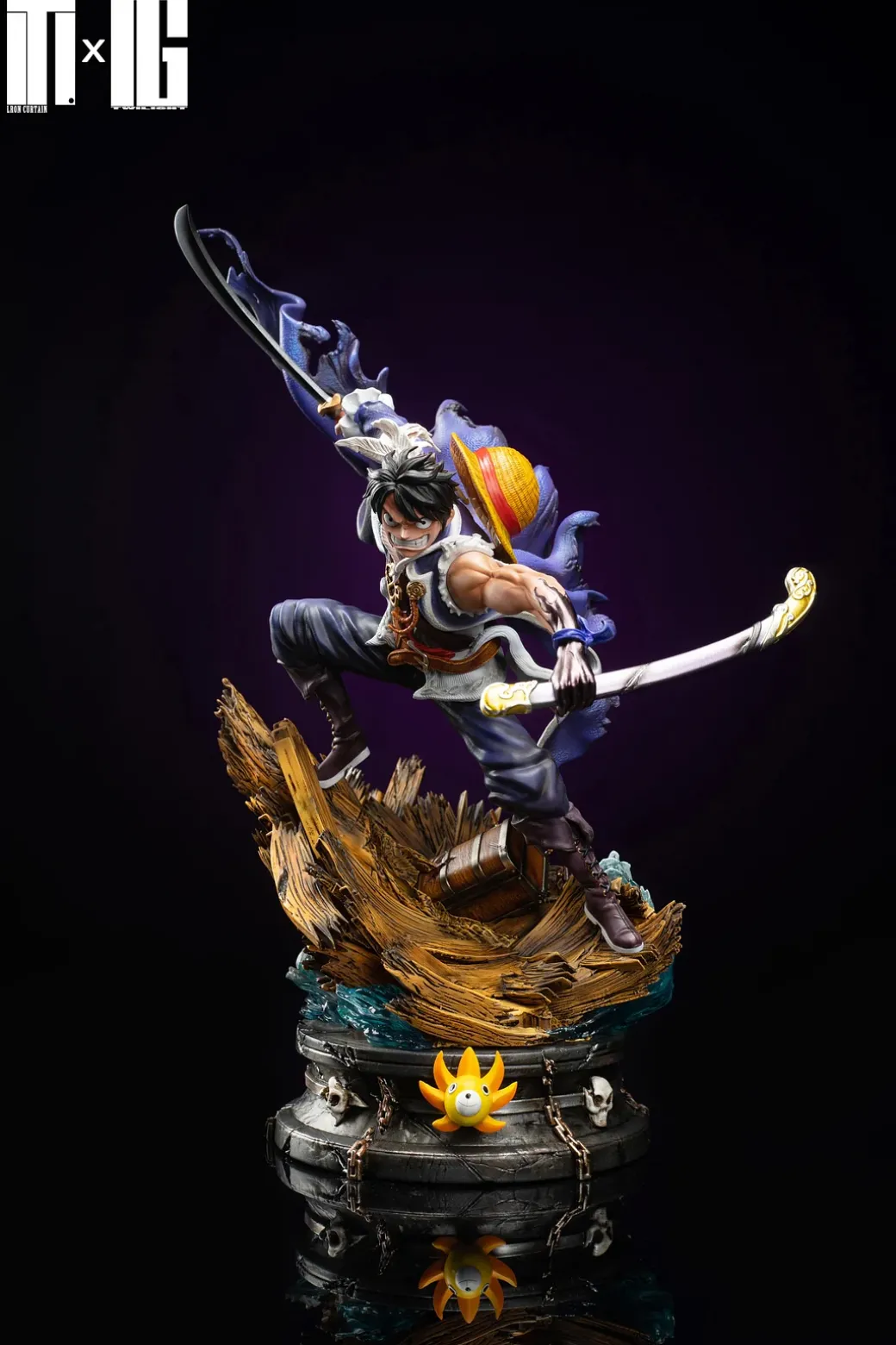 Straw Hat Pirates 001 Fantasy Monkey D. Luffy - ONE PIECE Resin Statue - Iron Curtain Studio