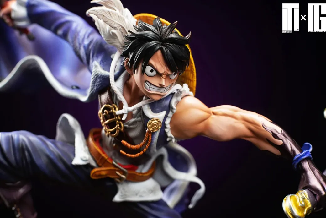 Straw Hat Pirates 001 Fantasy Monkey D. Luffy - ONE PIECE Resin Statue - Iron Curtain Studio