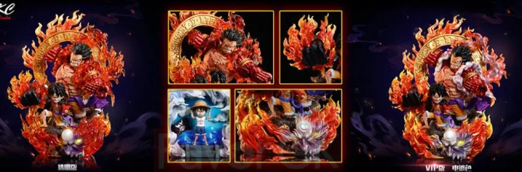 Straw Hat Pirates Awakening Series 002 Monkey D Luffy - ONE PIECE Resin Statue - Kc Studios