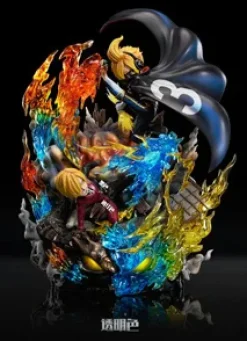 Straw Hat Pirates Awakening Series 003 Vinsmoke Sanji - ONE PIECE Resin Statue - Kc Studios