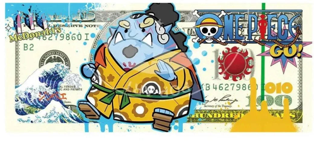 Straw Hat Pirates Dollar Decorative Painting - ONE PIECE - Xingkong Studio