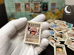 Straw Hat Pirates Wanted Stamp Card Acrylic Stand Display - ONE PIECE - Xingkong Studio