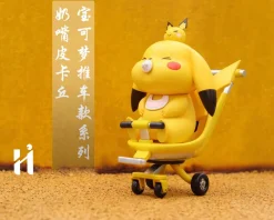 Stroller Series Pacifier Pikachu - Pokemon Resin Statue - HiHi Studios