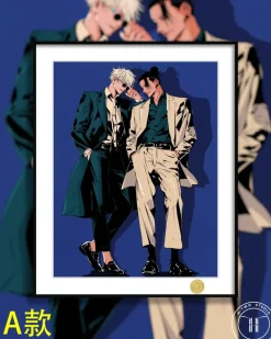 Suit Thug Decorative Painting - Jujutsu Kaisen - H-TWO Studio