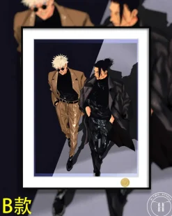 Suit Thug Decorative Painting - Jujutsu Kaisen - H-TWO Studio