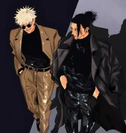 Suit Thug Decorative Painting - Jujutsu Kaisen - H-TWO Studio