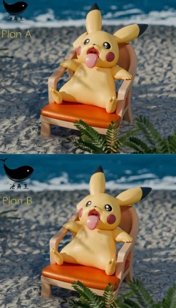 Summer Pikachu - Pokemon Resin Statue - Shima Aji Studio