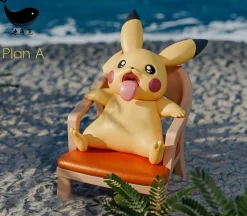 Summer Pikachu - Pokemon Resin Statue - Shima Aji Studio